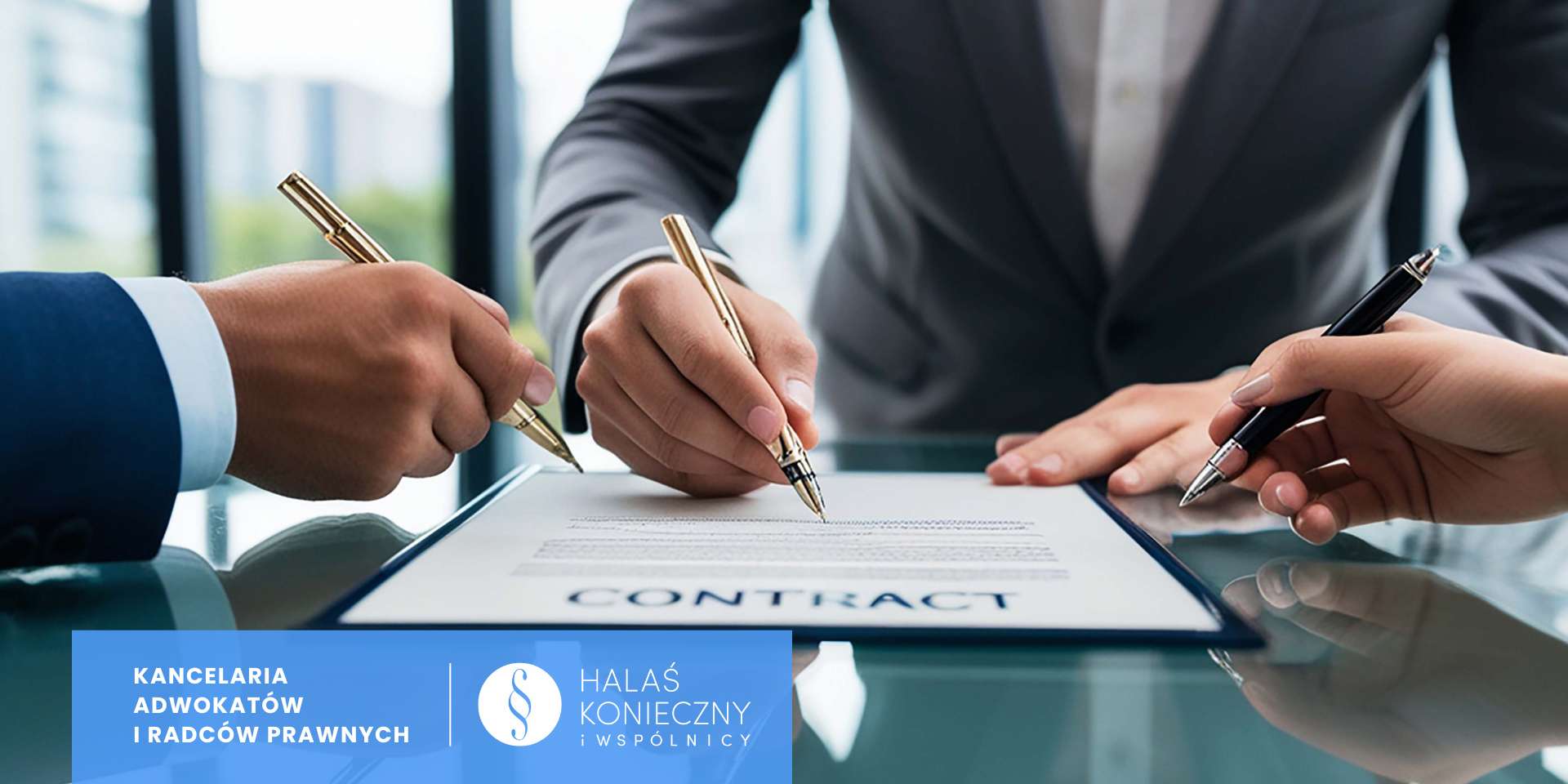Kancelaria prawna, podpisywanie umowy