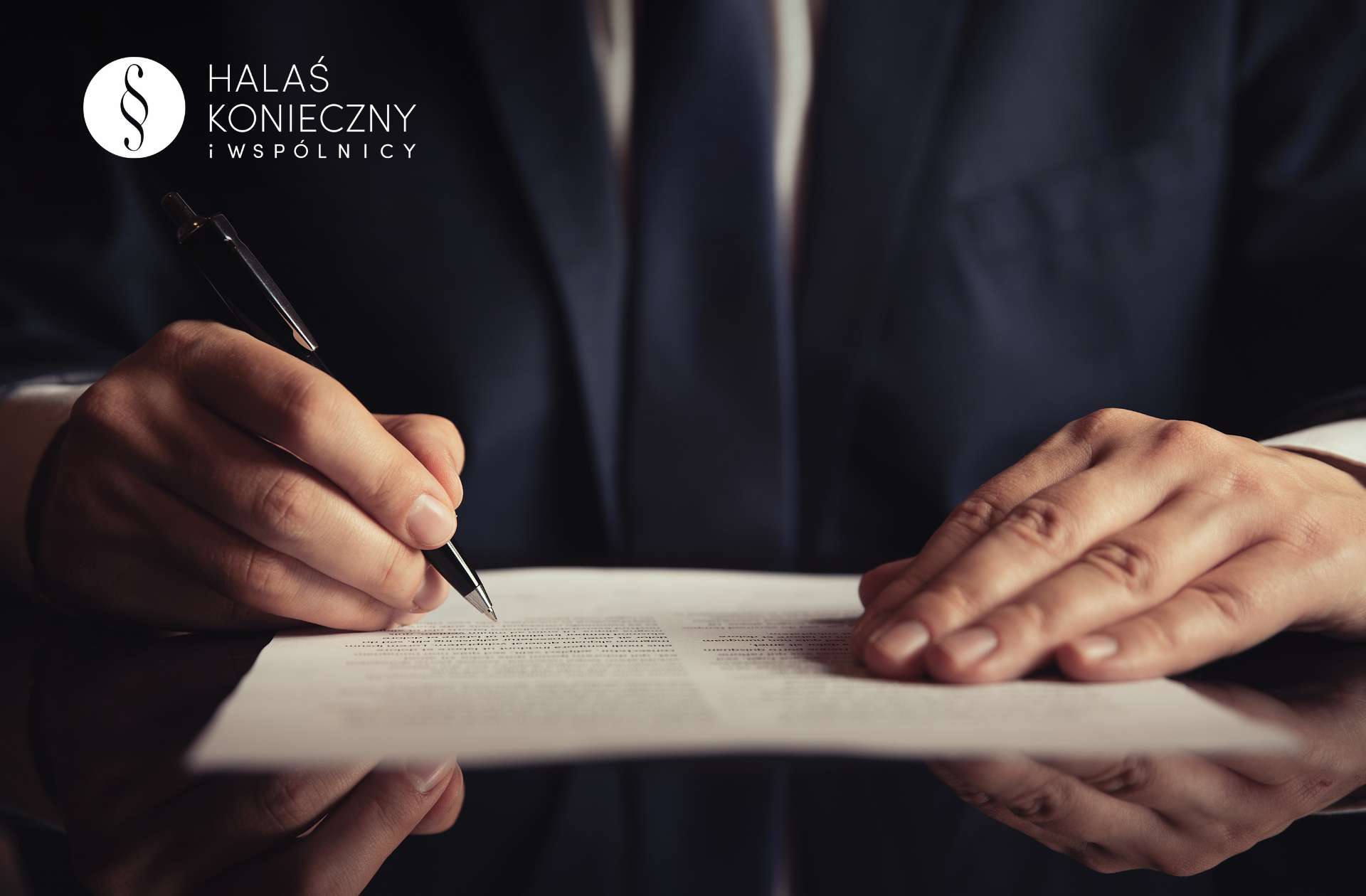 Kancelaria prawna, podpisywanie umowy